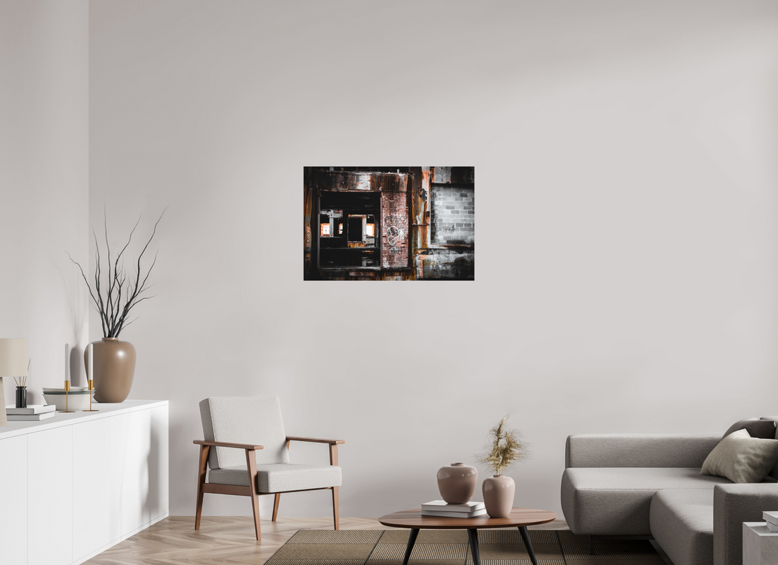 36 x 24″, Aluminum Dibond Windowless Soul