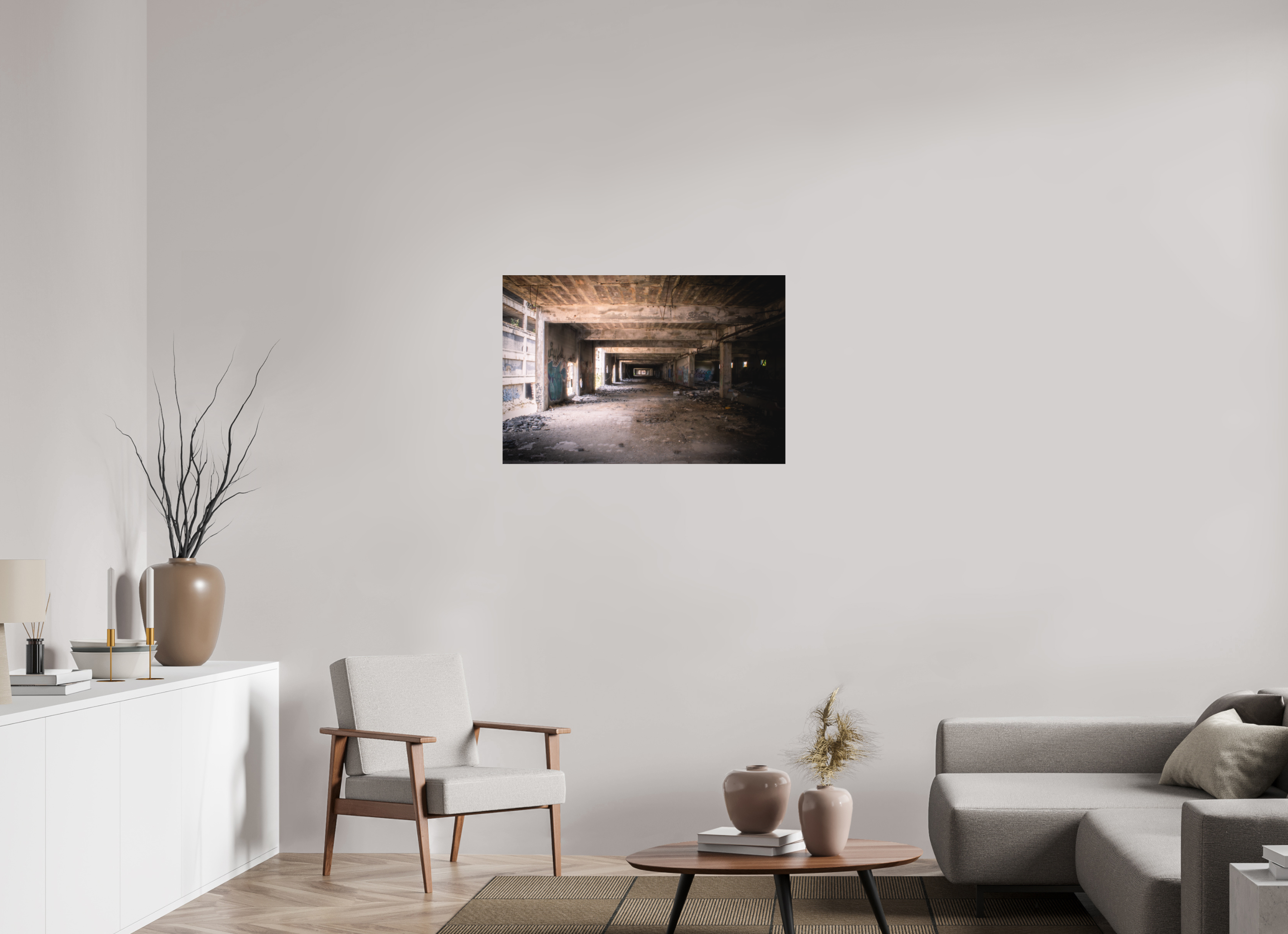36 x 24″, Aluminum Dibond Infinite Decay