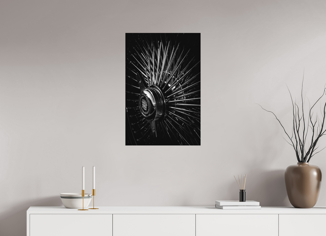 20 x 30″, Aluminum Dibond Rolling on 72's