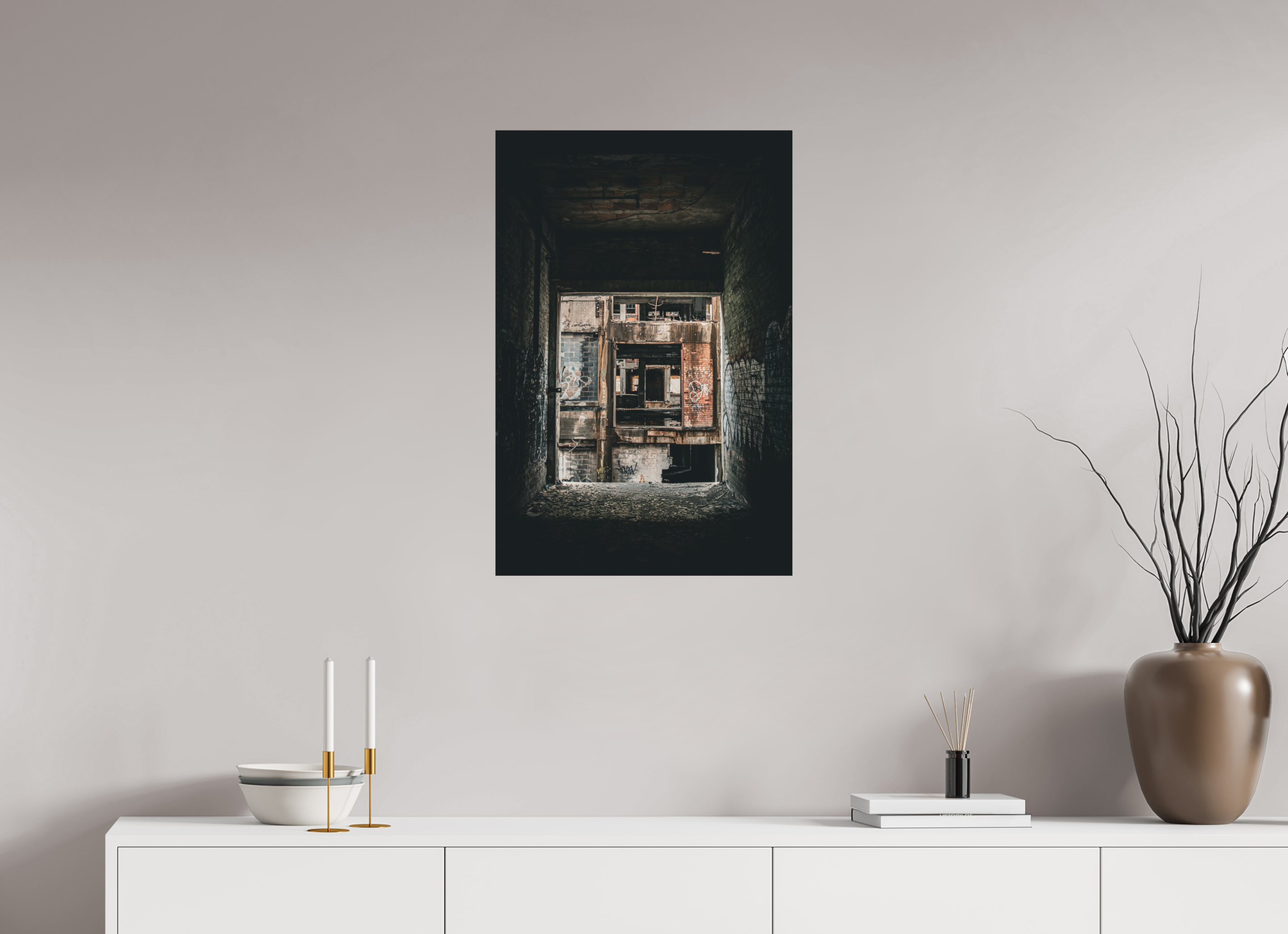 20 x 30″, Aluminum Dibond Windowless Soul II