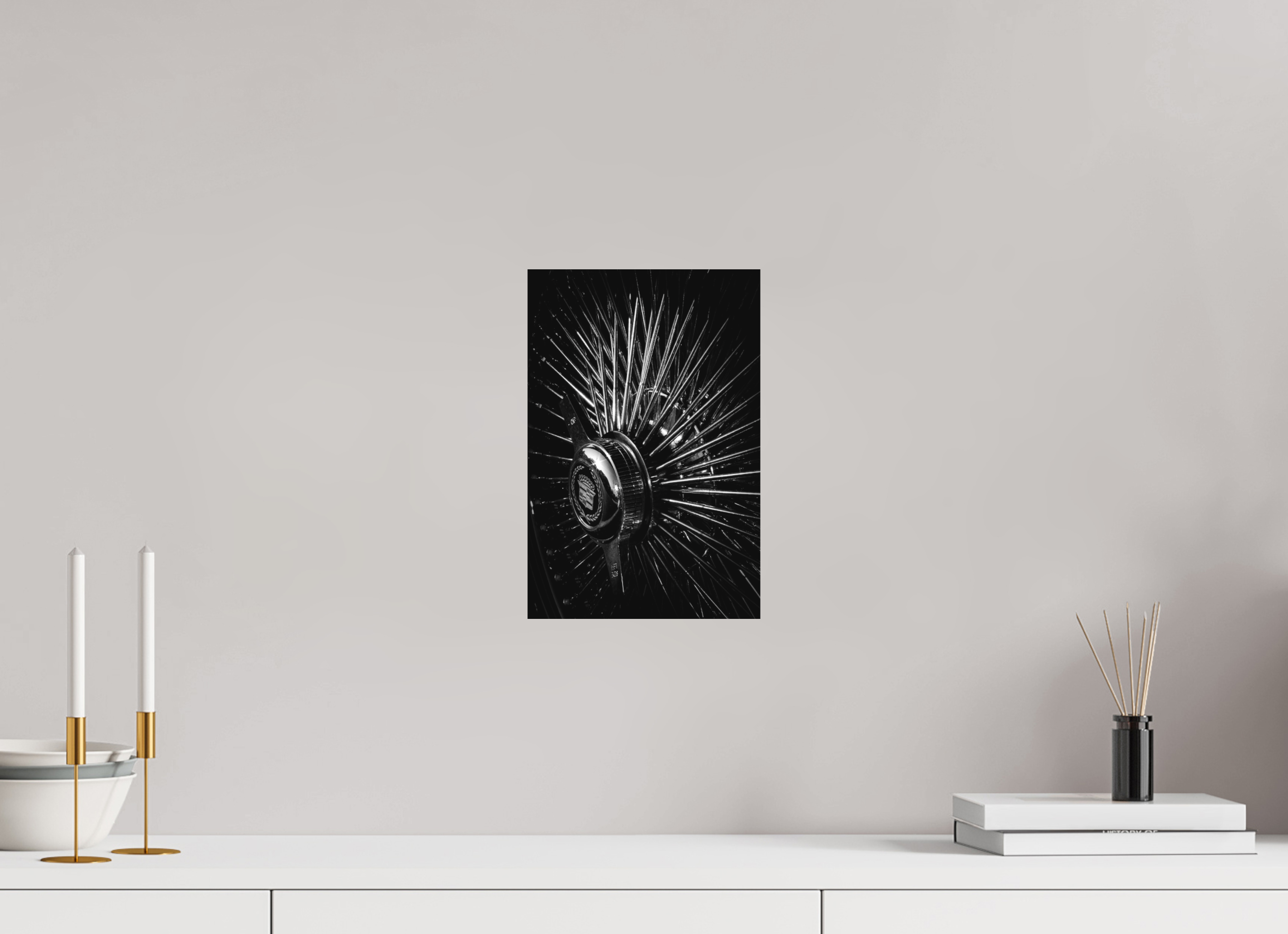 8 x 12″, Aluminum Dibond Rolling on 72's