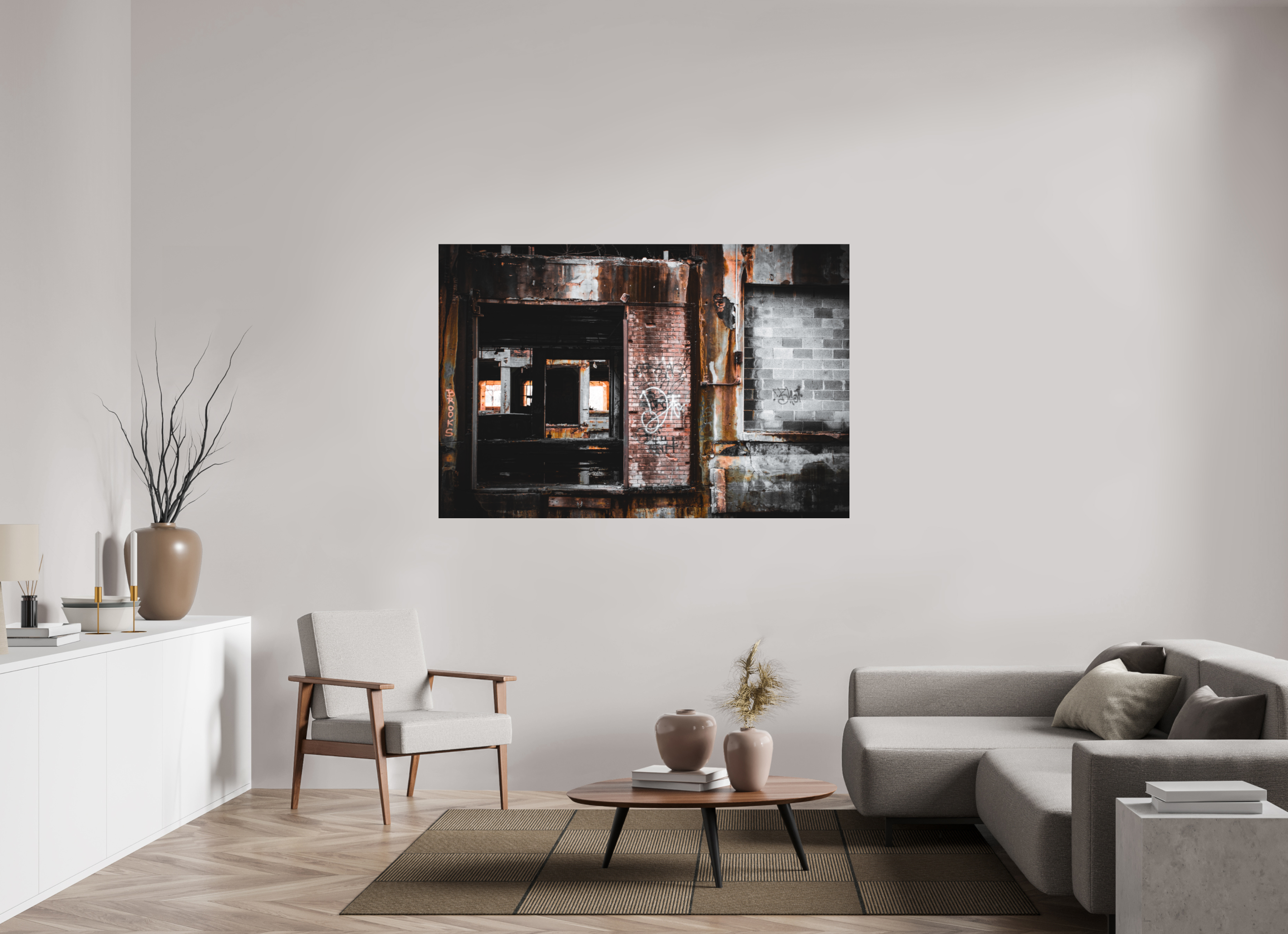 66 x 44″, Aluminum Dibond Windowless Soul