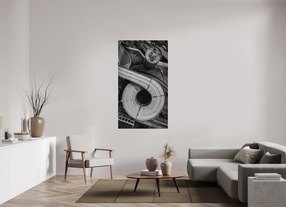 36 x 64″, Aluminum Dibond Joe's Garage