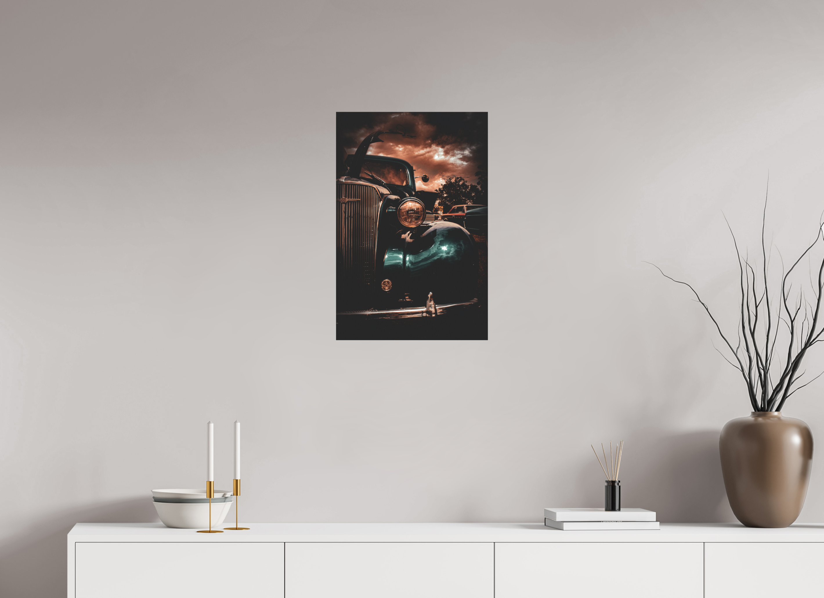 16 x 24″, Aluminum Dibond East Side