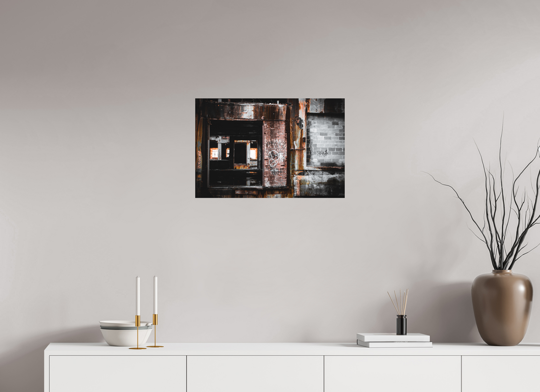 24 x 16″, Aluminum Dibond Windowless Soul