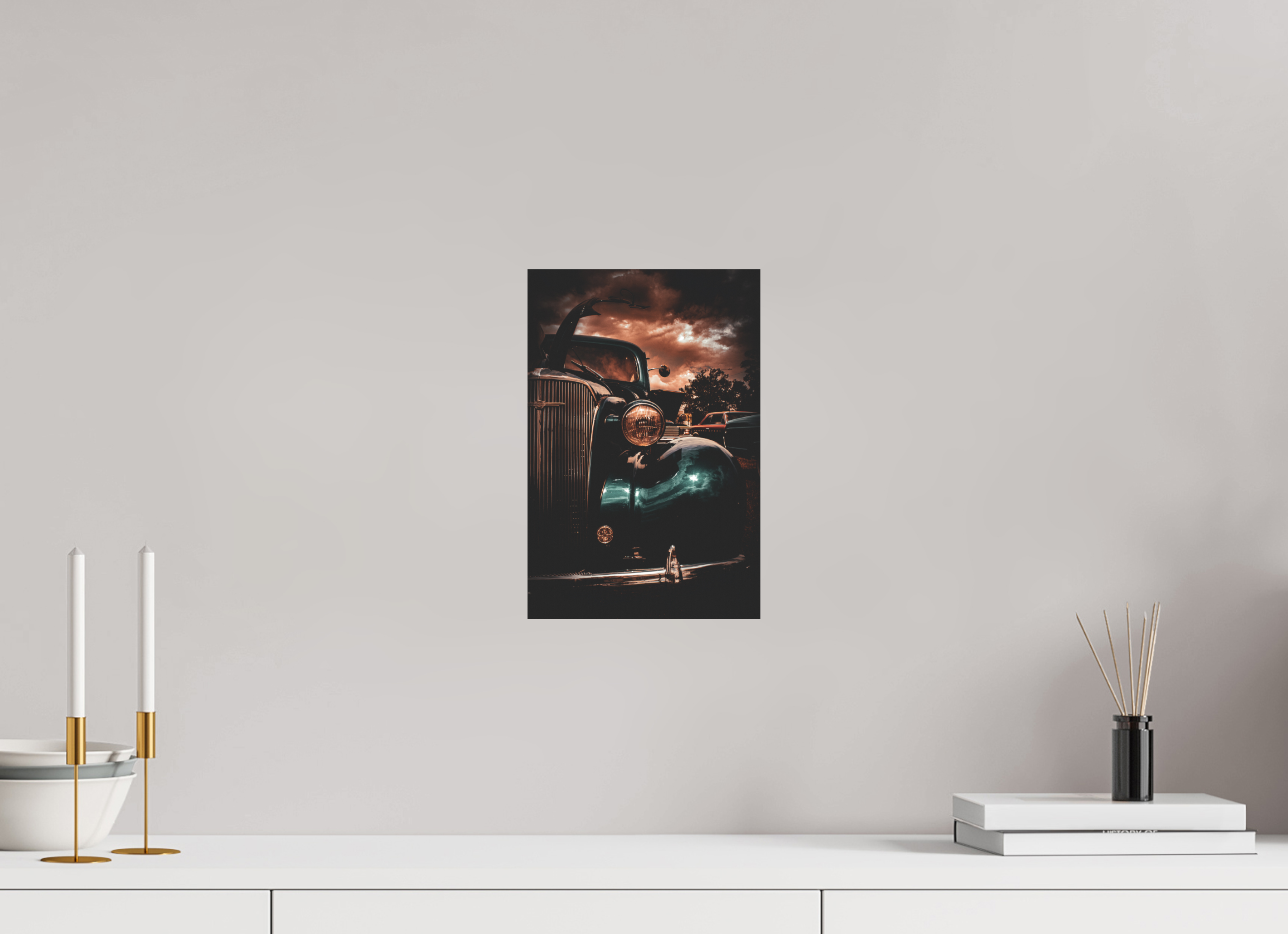 8 x 12″, Aluminum Dibond East Side