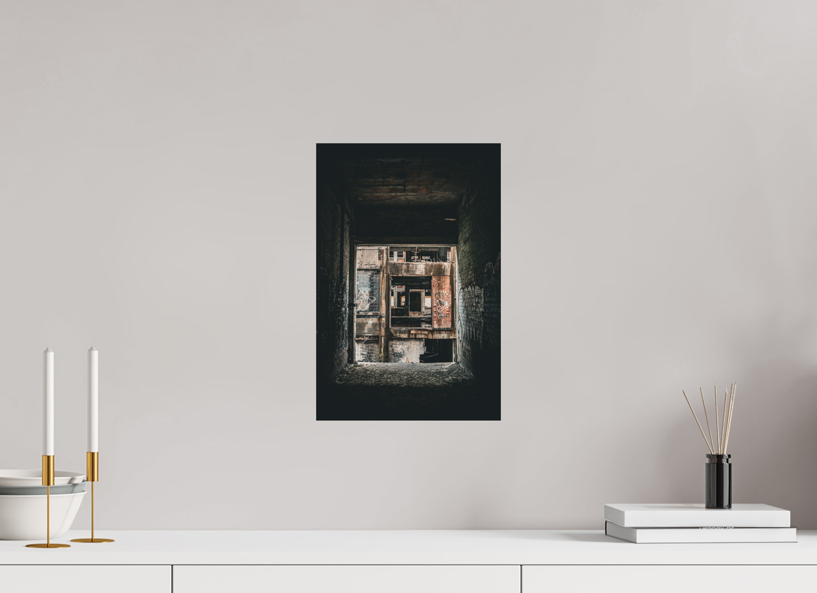 10 x 15″, Aluminum Dibond Windowless Soul II