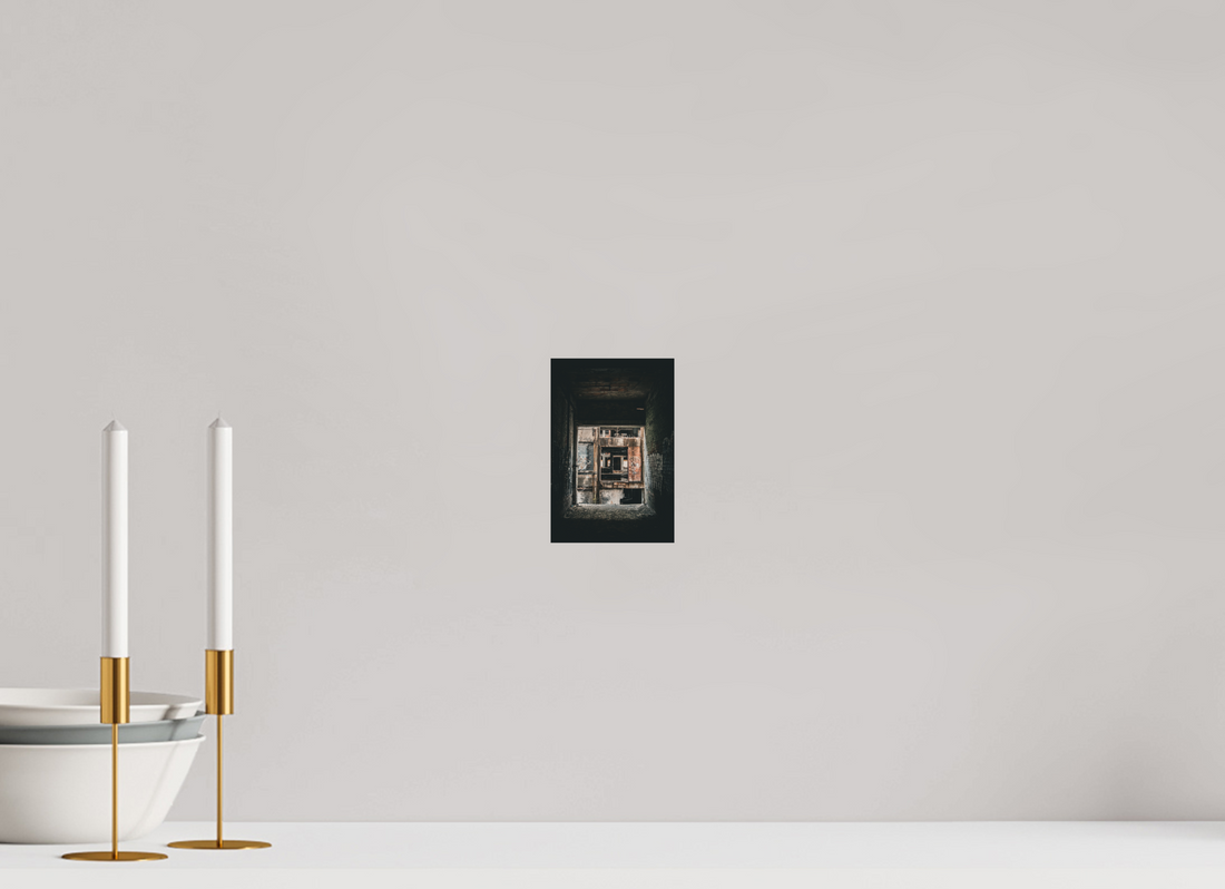 4 x 6″, Aluminum Dibond Windowless Soul II
