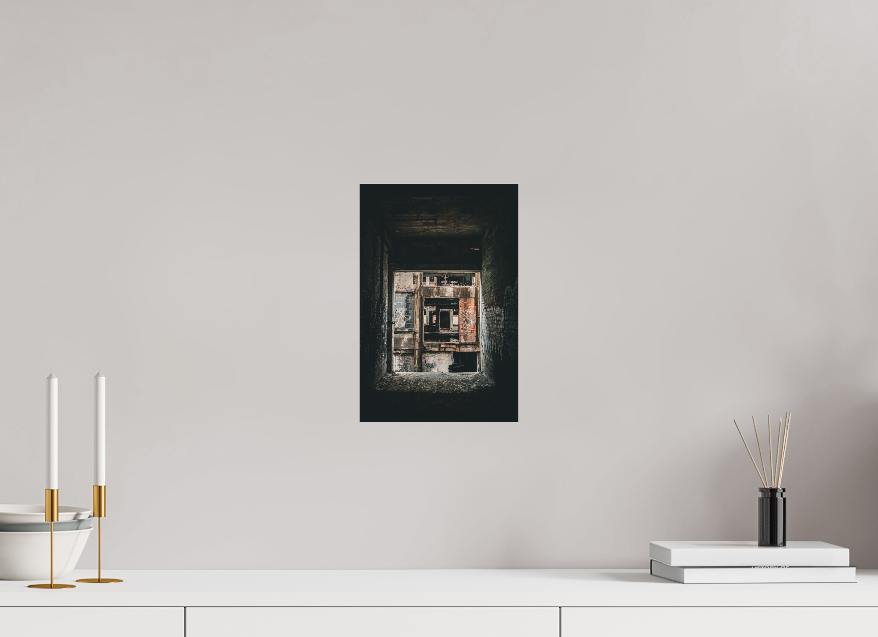 8 x 12″, Aluminum Dibond Windowless Soul II