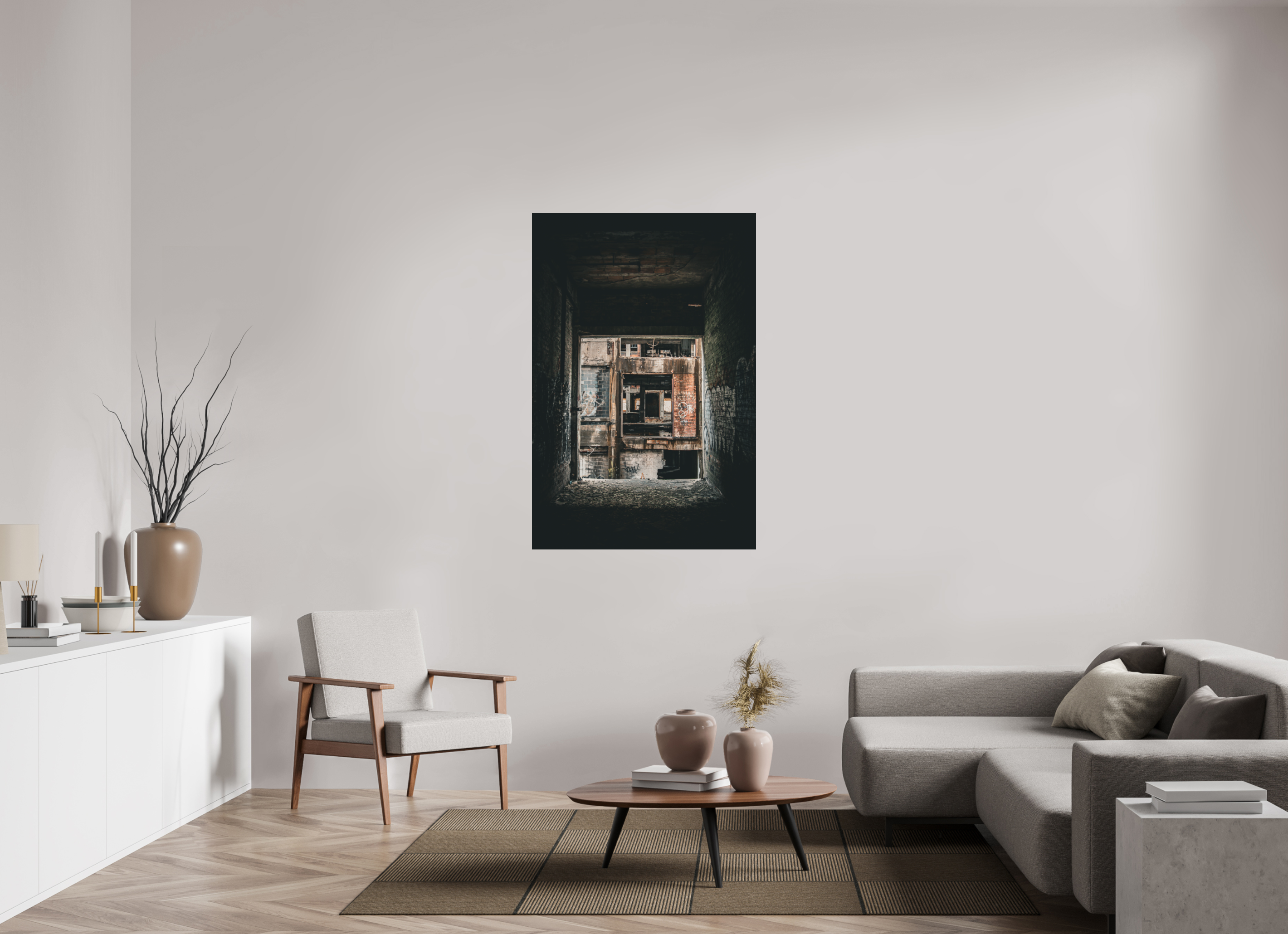36 x 54″, Aluminum Dibond Windowless Soul II