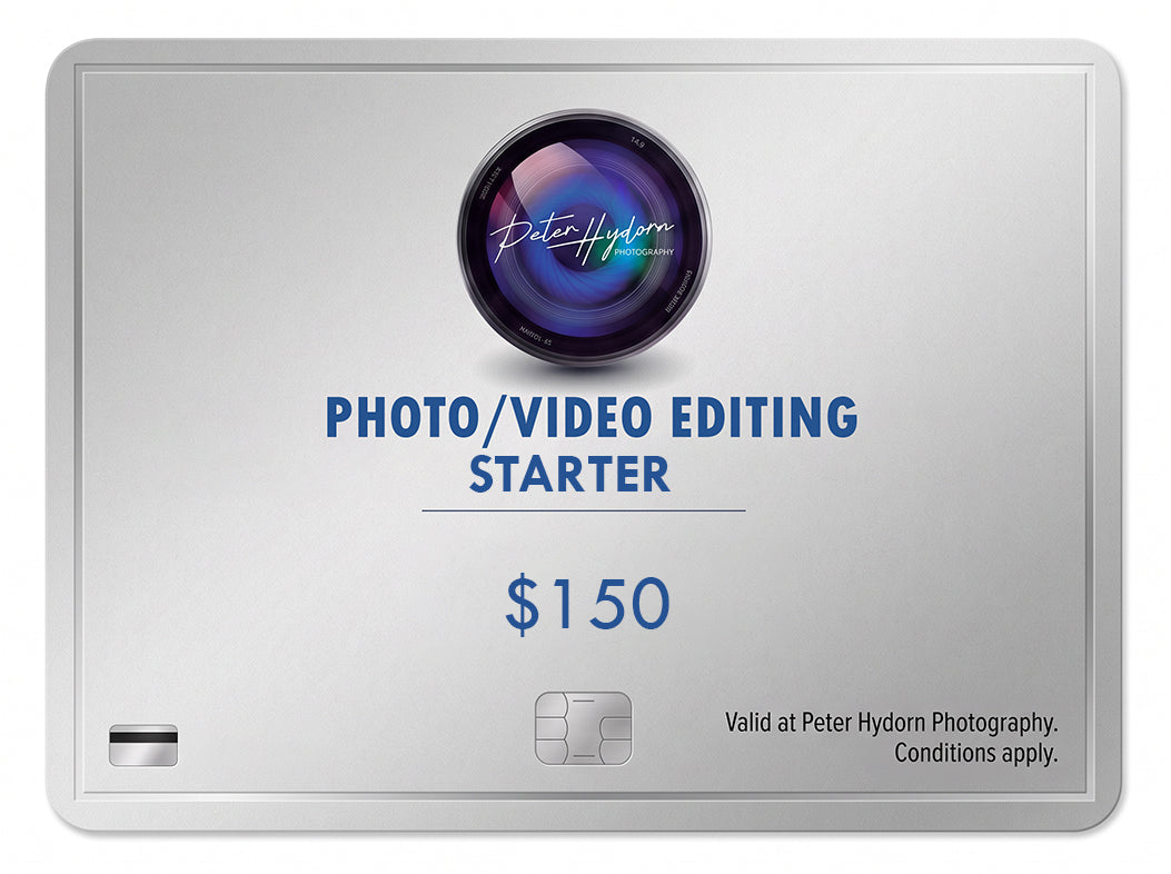 Photo/Video Editing Starter Package